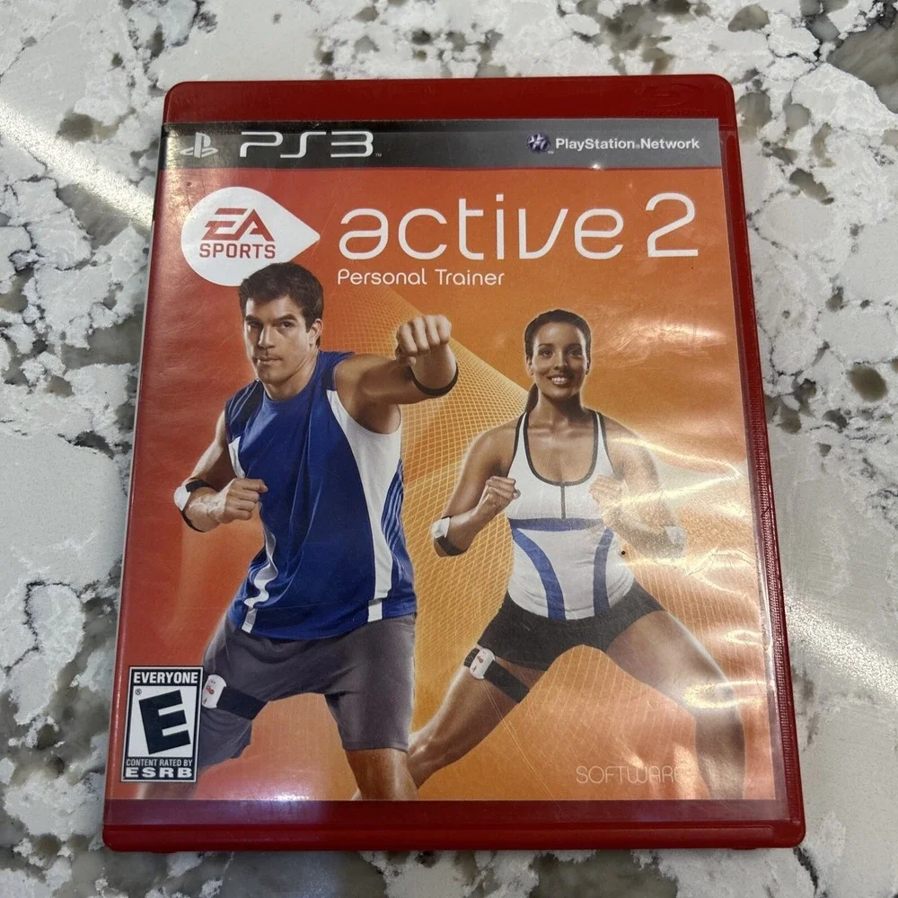 PS3 Game EA Sports Active 2 Personal Trainer Fitness PlayStation Network Rated E